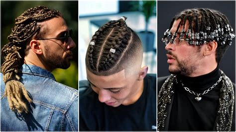 trenzas en chico|Los mejores 70 estilos de trenzas para hombres:。